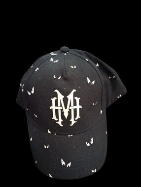 Disney Parks Haunted Mansion Glow in the Dark Eyes Adult Baseball Cap Hat NWT